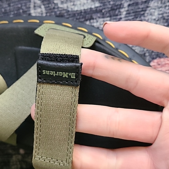 Dr. Martens Kimber II Women's US 10 EU 42 Olive Green Platform Sandals Docs - Picture 5 of 6